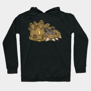 Sleeping Geo Lizard [Genshin Impact] Hoodie